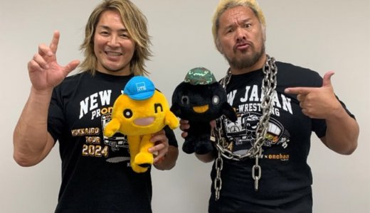 onちゃん×新日本プロレスコラボ Ｔシャツ第2弾が9月6日(金)より発売！