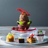 すすきのにある「SAPPORO STREAM HOTEL」にて栗×チョコレート・秋フルーツで秋の味覚を楽しむお皿仕立てのパフェ『皿パフェ』が11月1日(金)より発売！