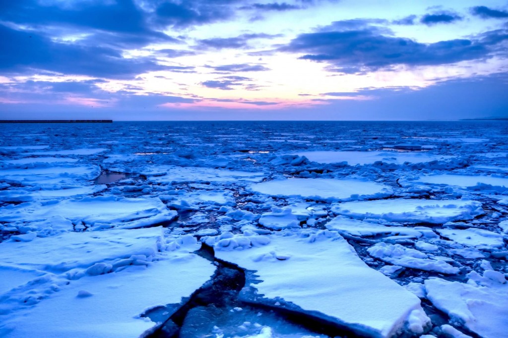 道東の流氷