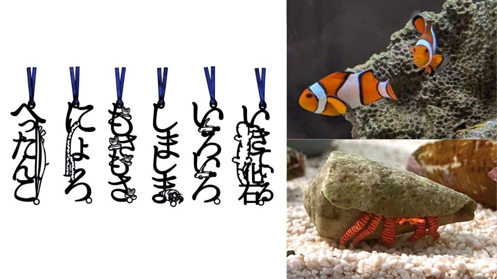 AOAO SAPPOROの“オノマトペ”で魚を楽しむ「秋の、読む水族館」