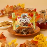 ザクッと食べるとふわっと香る『ブラックサンダーひとくちサイズ メープル』が10月15日(火)より全国のコンビニエンスストアで発売！