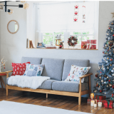 ニトリからクリスマスツリーが発売！昨年大好評のハーフツリーが壁でも角でもピッタリ置ける新ハーフツリーへ進化