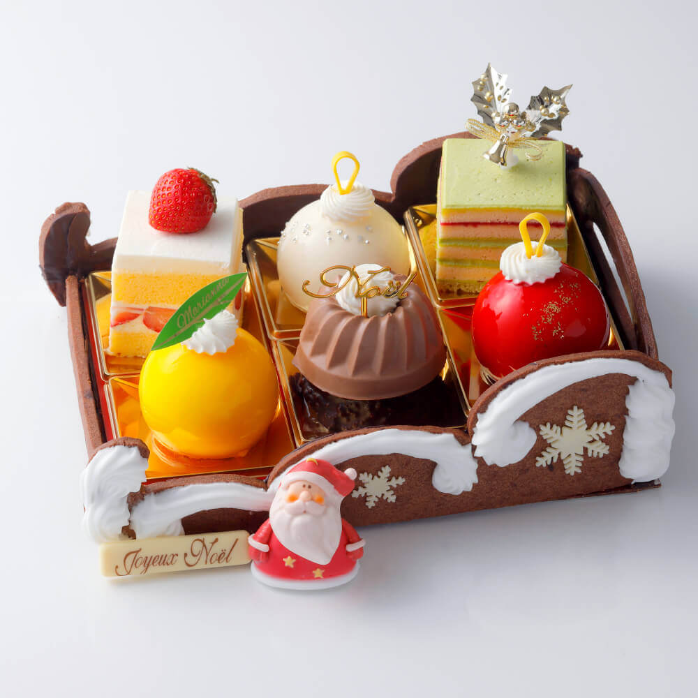 大丸札幌の『クリスマスケーキ2024』-〈菓子工房 マリアンナ〉Santa Claus is coming