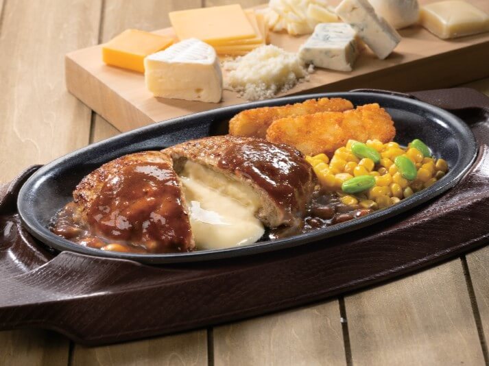 ガストの『チーズINハンバーグ』