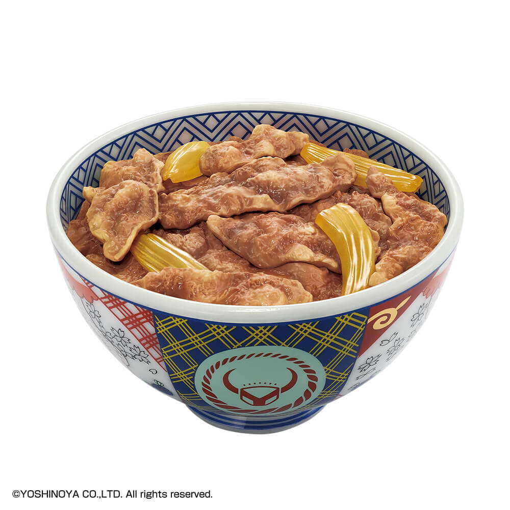 『一番くじ 吉野家』-ラストワン賞：牛丼並盛 フィギュア 縦…約8cm、横…約14cm