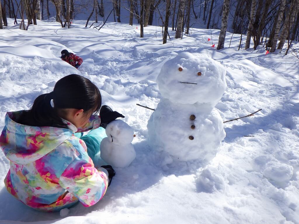 滝野すずらん丘陵公園の『雪遊び』