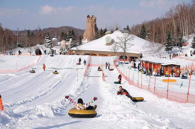 滝野すずらん丘陵公園の『滝野スノーワールド』-中心ゾーン