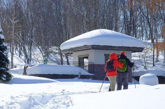 滝野すずらん丘陵公園の『アカゲラコース（中心ゾーン）』