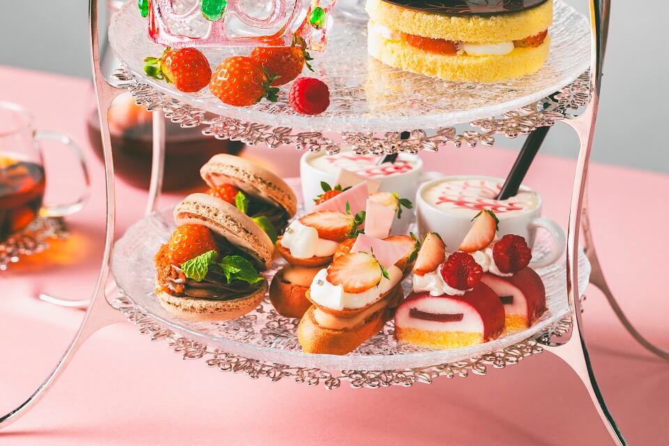 SAPPORO STREAM HOTEL 7階「BAR & GRILL Splish」カフェ＆バーの『STREAM Afternoon Tea～Princess（プリンセス）～』-スイーツスタンド下段