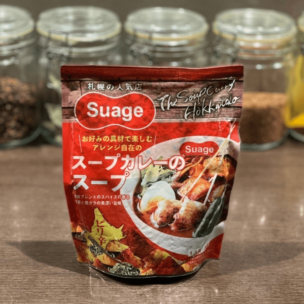 辛ラーメン×Suage『レシピ＆Suageレトルトスープ』