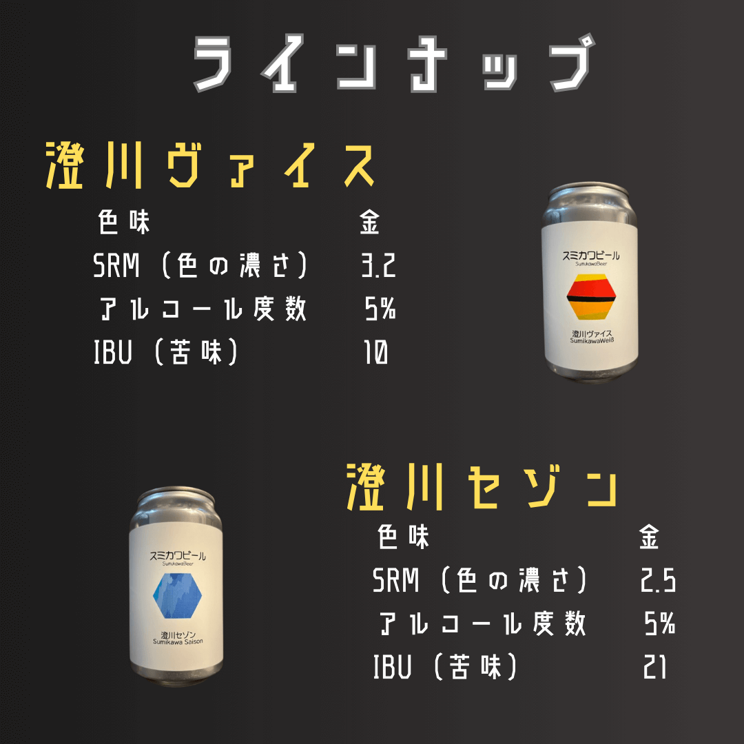 咖喱と酒場 CYKの『澄川麦酒 クラフトビール』