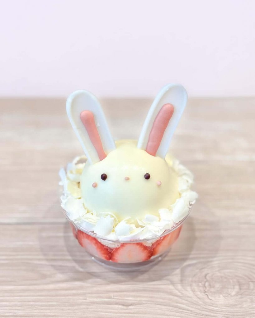 奏春楼の『うさぎショート』