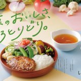 びっくりドンキーにて『いろどりセット』のキャンペーンが3月5日(水)より開催！いろどりディッシュ、スープ、ミニソフトorドリンクの中からそれぞれ1つずつ選択可能