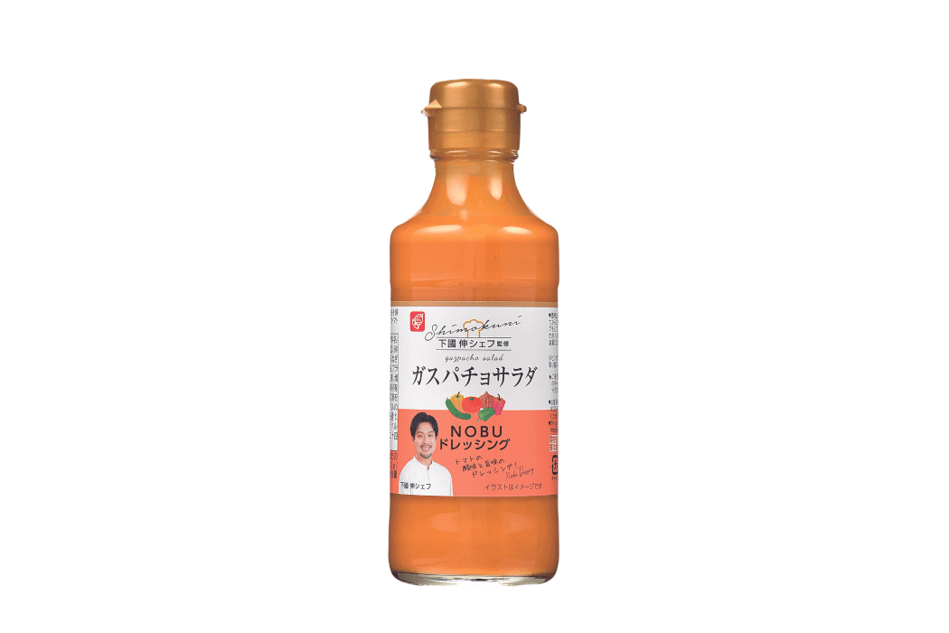 ベル食品-2025年春夏の新商品『ガスパチョサラダ NOBUドレッシング』