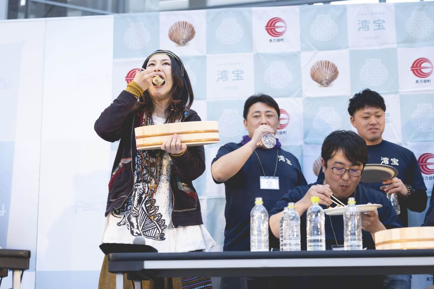 長万部町まるごとうまいもん祭り-ステージイベント