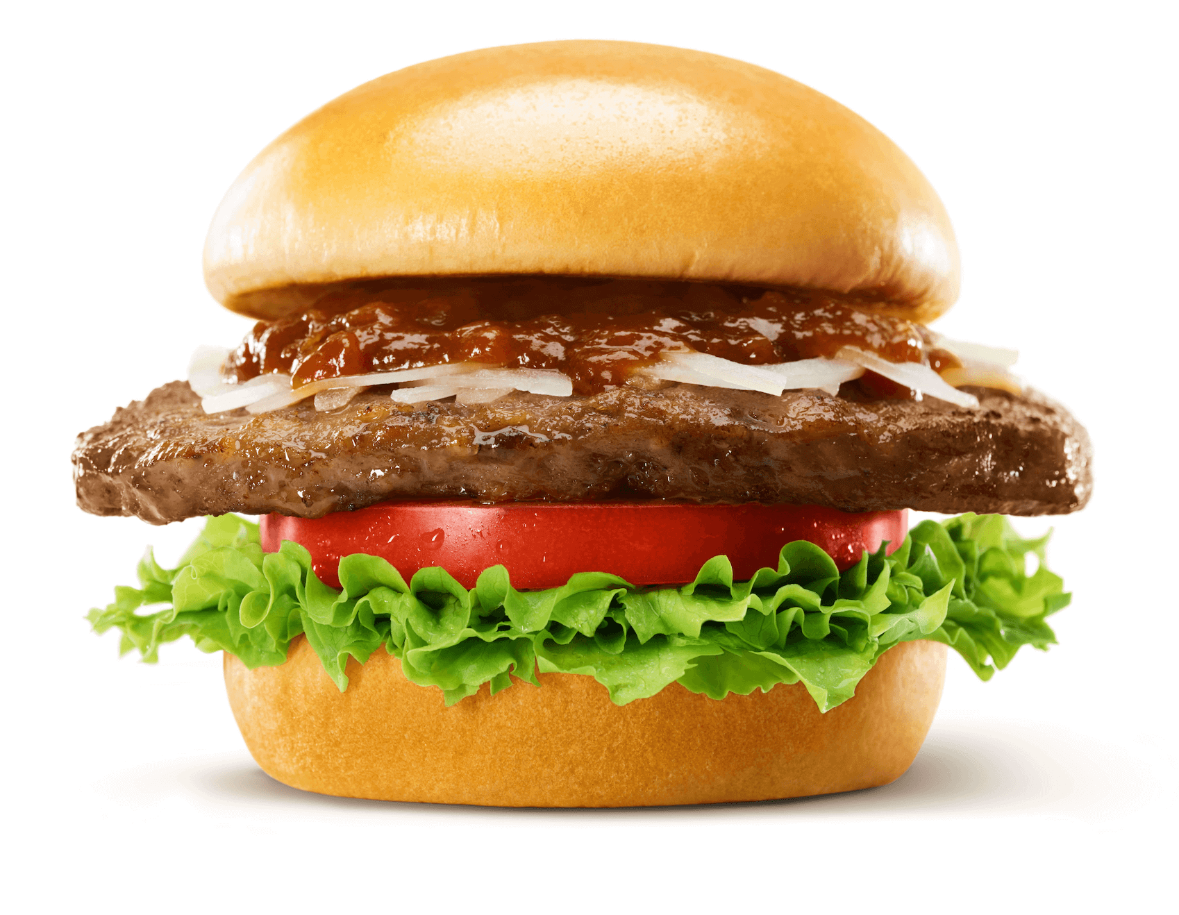 モスバーガーの『新とびきりトマト＆レタス ～和風ジンジャーソース～』