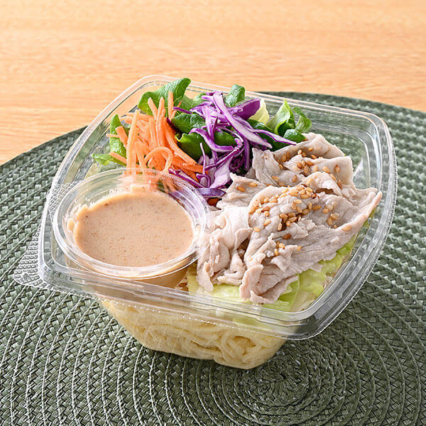 ファミリーマートの『たんぱく質が摂れる！豚しゃぶのパスタサラダ』