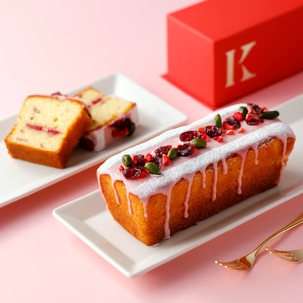 きのとやの『ベリーとピスタチオのパウンドケーキ』