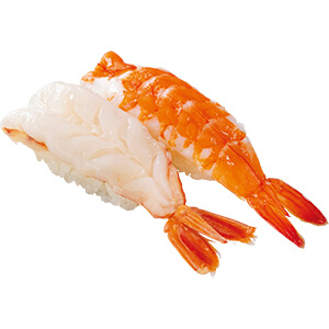 魚べいの『大えび食べくらべ』