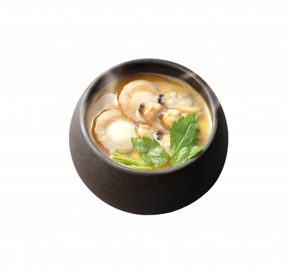 はま寿司の『たっぷりあさりと帆立のあんかけ茶碗蒸し』
