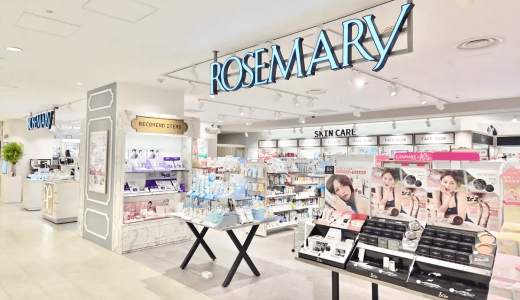 【ROSEMARY 札幌パルコ店】コスメ専門店「ROSEMARY」がリニューアルオープン！話題の韓国コスメコーナーも新設
