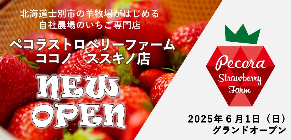 ペコラストロベリーファーム ココノ ススキノ店