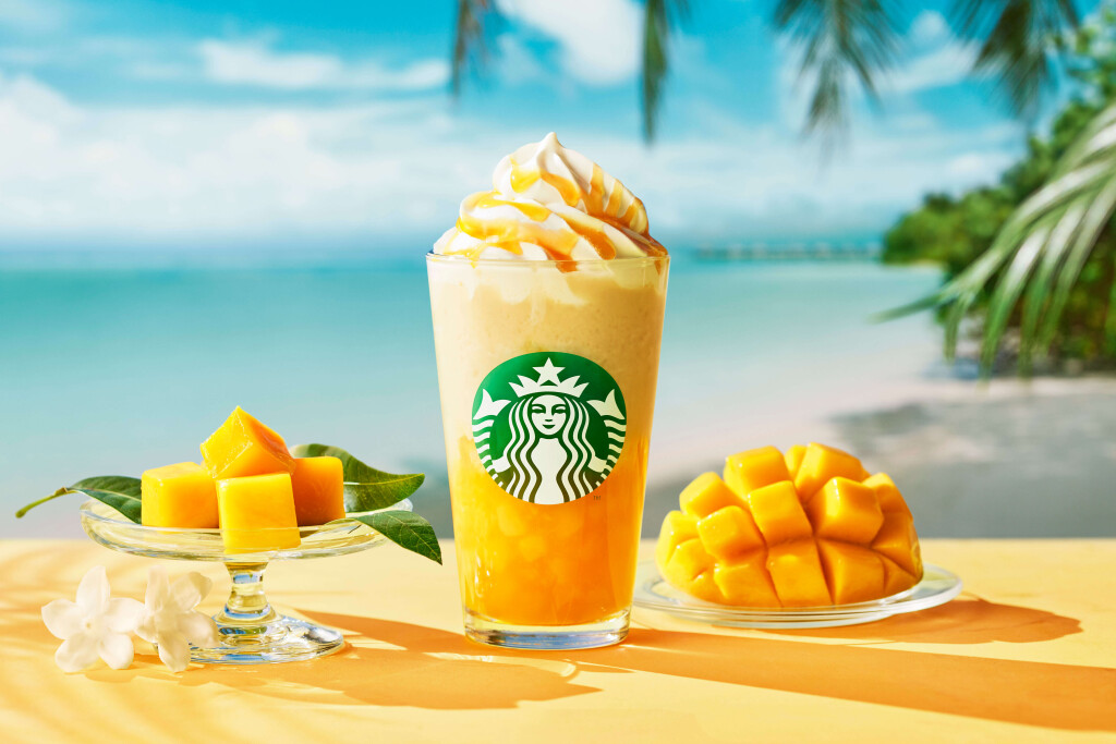スターバックス コーヒーの『オリエンタル マンゴー & ティー フラペチーノ®』