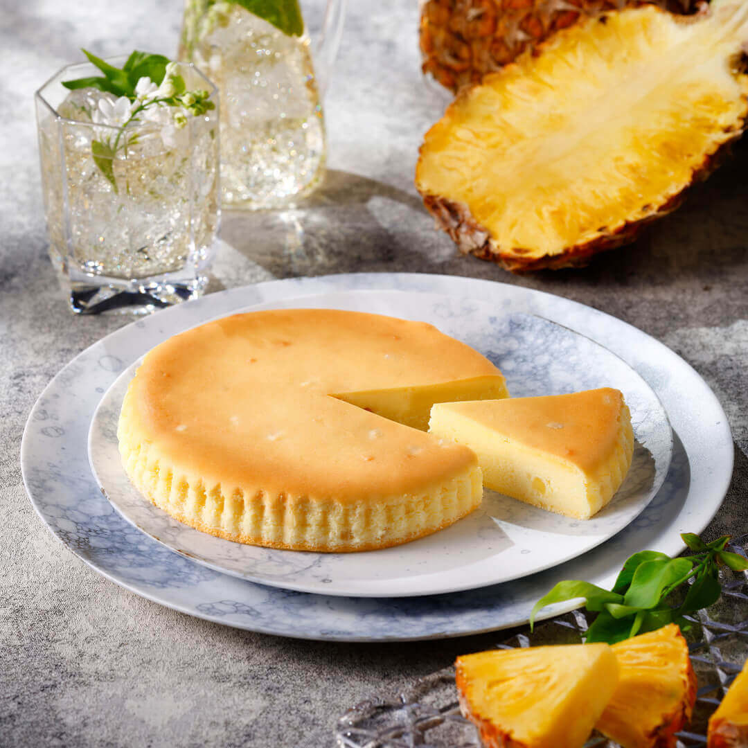 チーズガーデンの『御用邸パイナップルチーズケーキ』