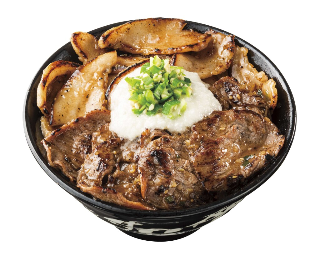すた丼屋の『ぶっかけ牛タン豚トロ丼』