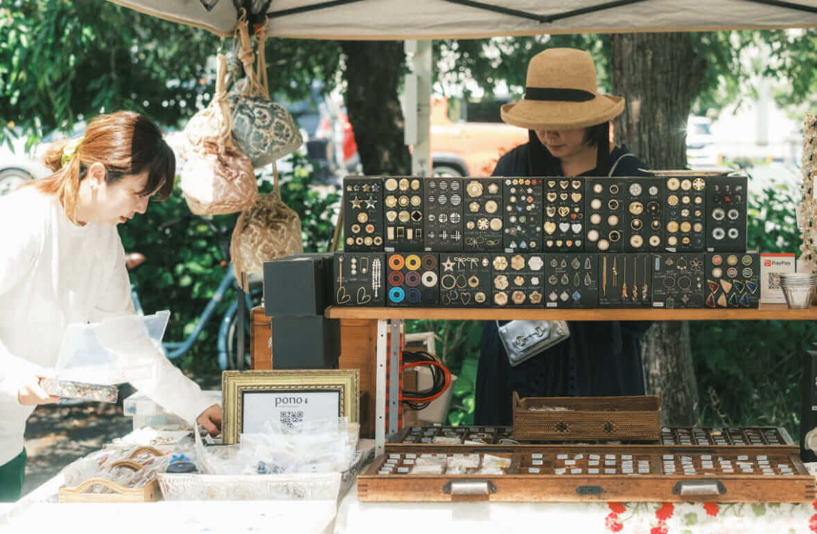 ひがほん暮らしの朝市 ※会場イメージ