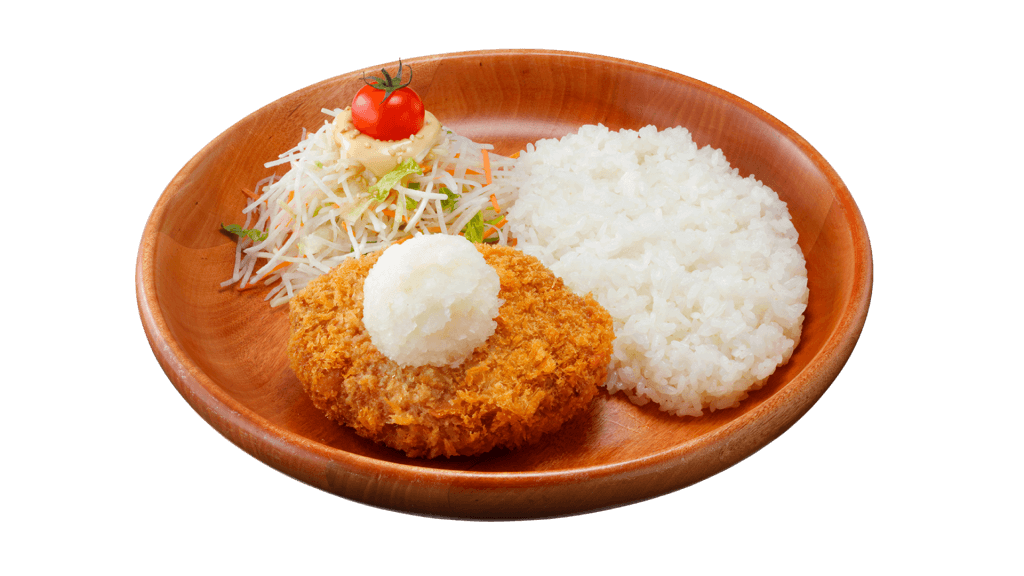 びっくりドンキーの『メンチカツおろしポン酢ディッシュ』