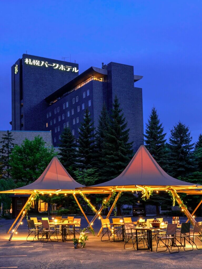 札幌パークホテルの『パークガーデン PARK GARDEN』-テントエリア