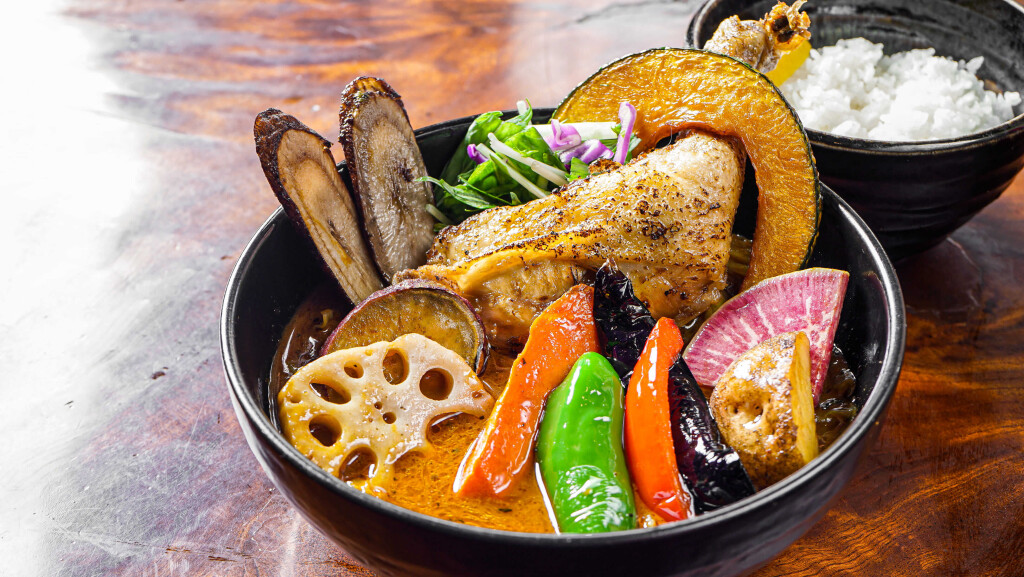 札幌プリンスホテルの『夏の北海道フェア』-奥芝商店のスープカレー