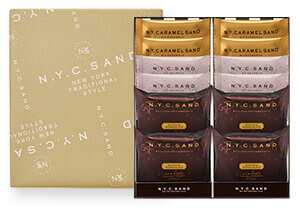 N.Y.C.SAND(ニューヨークシティサンド)の『N.Y.C.S.ギフトボックス12個入』