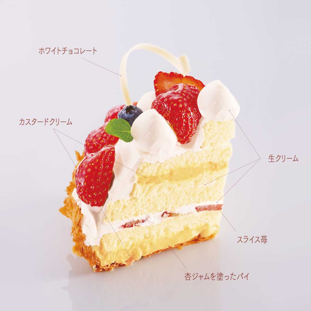 きのとやの『いちごとベリーのパイタルト』-構成