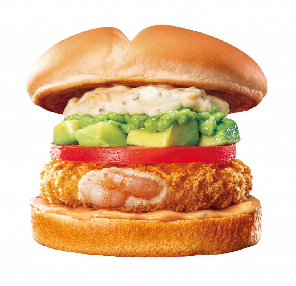 ロッテリアの『アボカドエビバーガー』