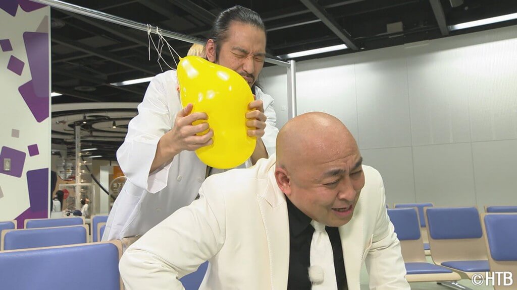 錦鯉が行く！のりのり散歩 特別編～真空ジェシカのサイエンス大作戦～(C)HTB