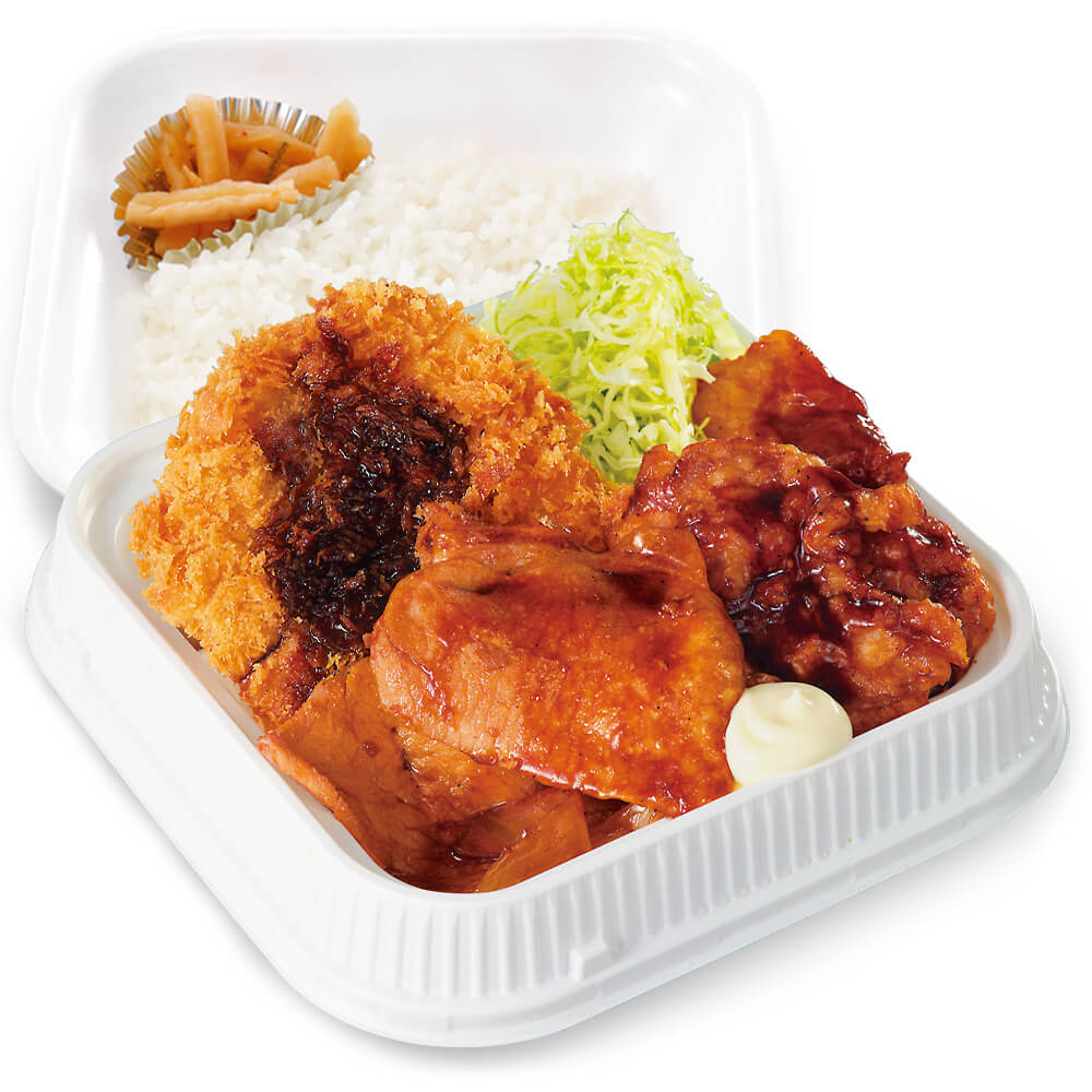 かつやの『豚DX(デラックス)弁当』