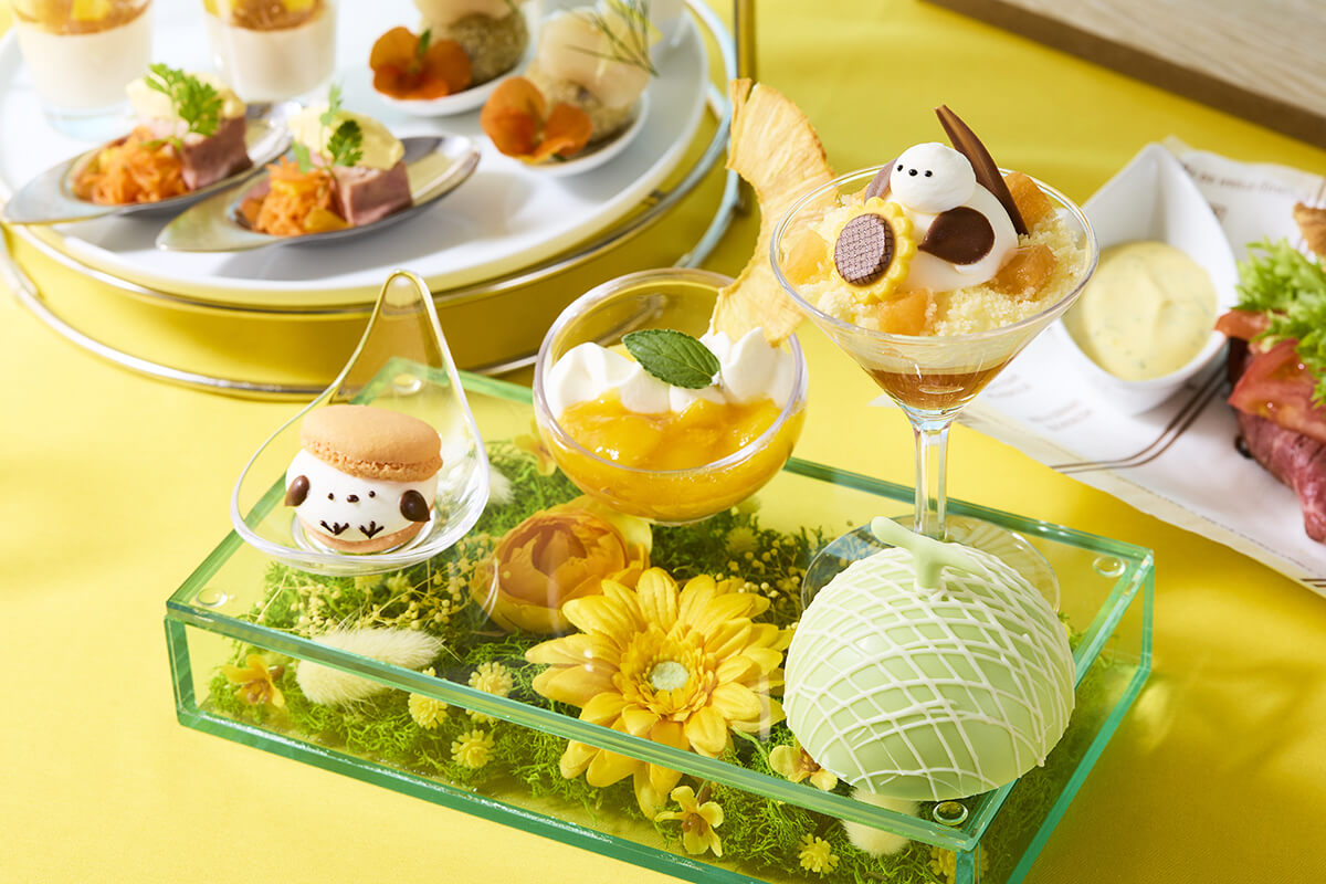 京王プラザホテル札幌の『シマエナガランチ夏～Like Afternoon Tea～』-アシェットデセール