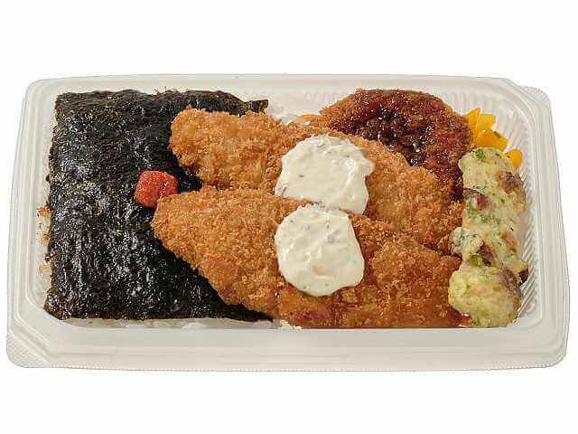 セブン‐イレブンの『お値段そのまま！人気商品増量祭』-おかかたっぷり明太のり弁当