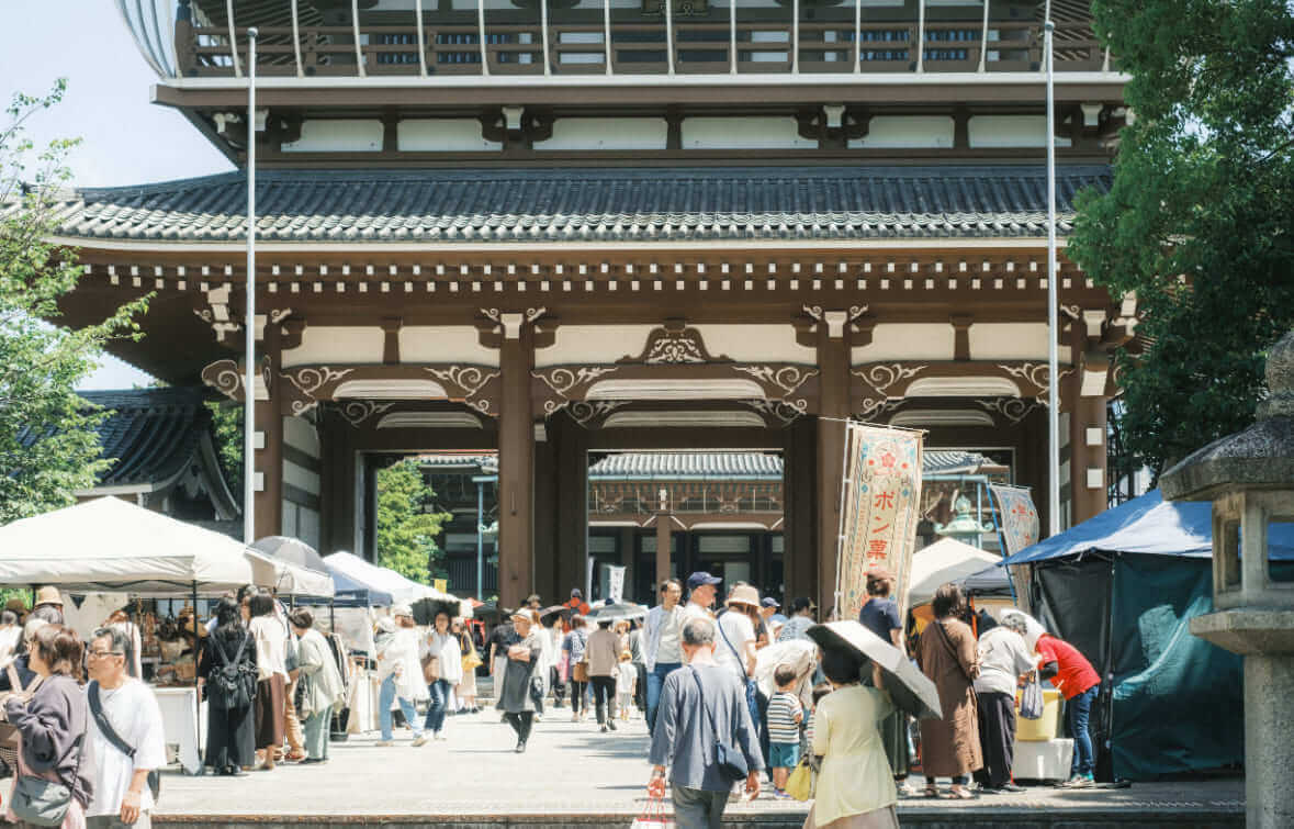 ひがほん暮らしの朝市 ※会場イメージ