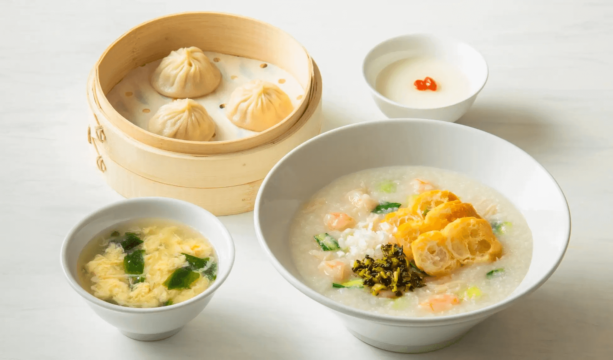 台湾料理 REAL台北 札幌東急百貨店の『中華粥ランチセット』