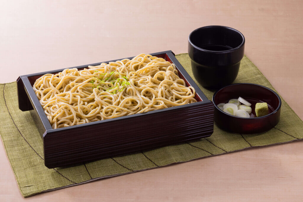 北海道生まれ和食処とんでんの『柚子切りそば（単品）』