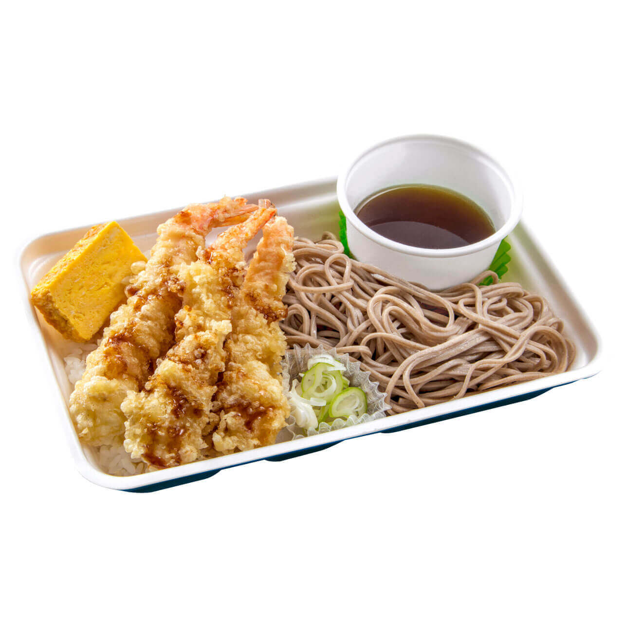 ベントス/甚兵衛の『そば弁当(エビ天重)』