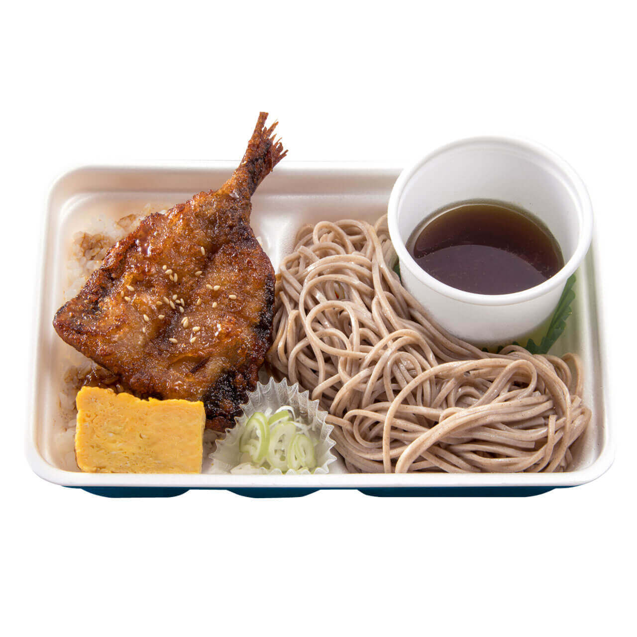 ベントス/甚兵衛の『そば弁当(イワシ蒲焼重)』