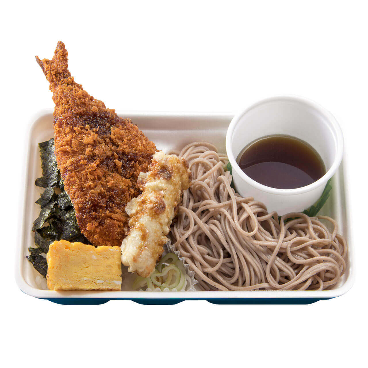 ベントス/甚兵衛の『そば弁当(イワシフライのり弁)』