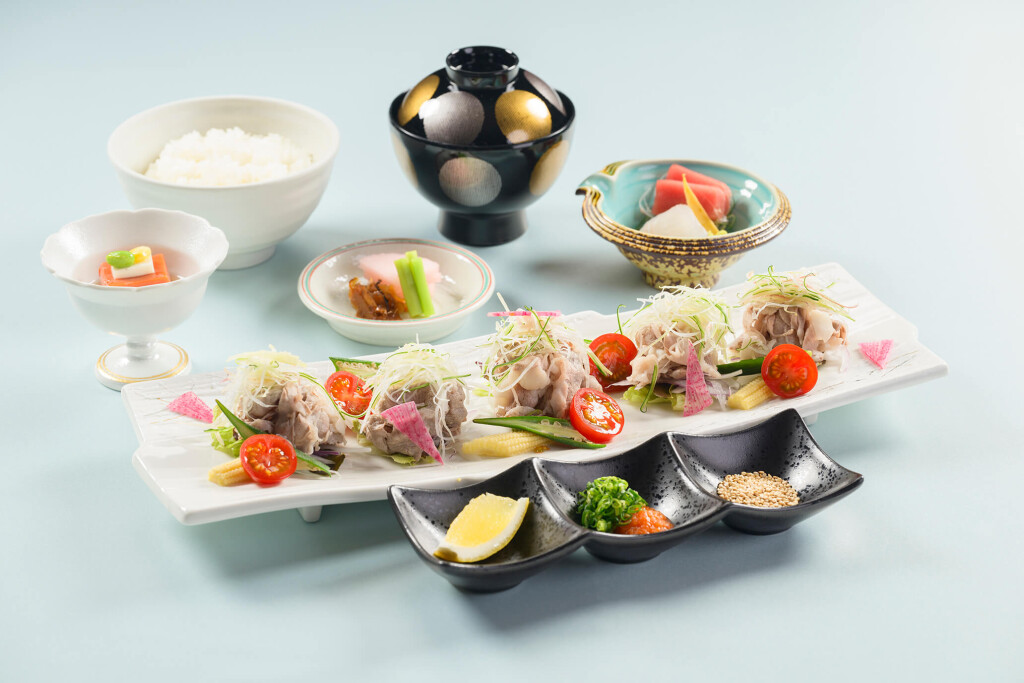 ANAクラウンプラザホテル札幌の『北海道産牛の冷ししゃぶしゃぶ御膳』