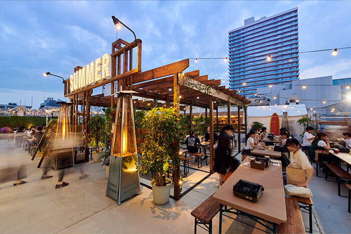 札幌パルコの『BBQ BeerGarden THE SUMMER』