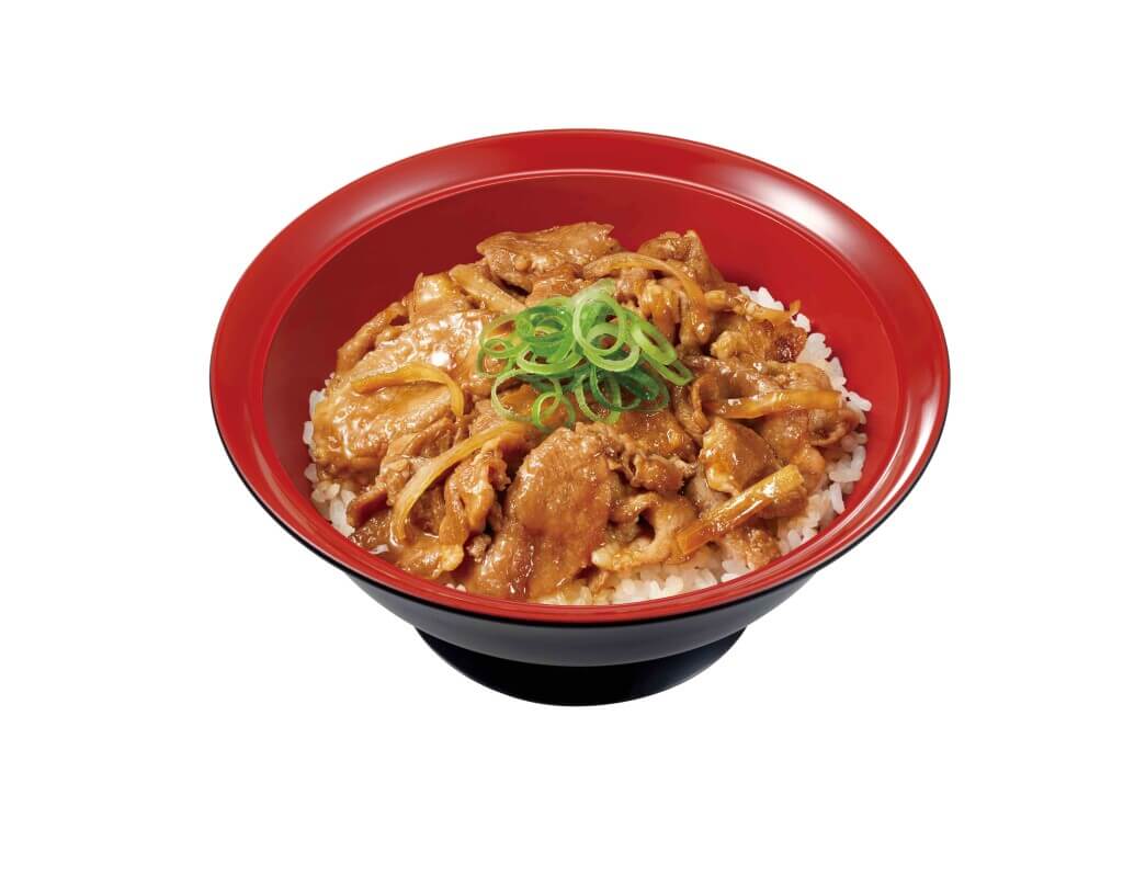 すき家の『豚生姜焼き丼』