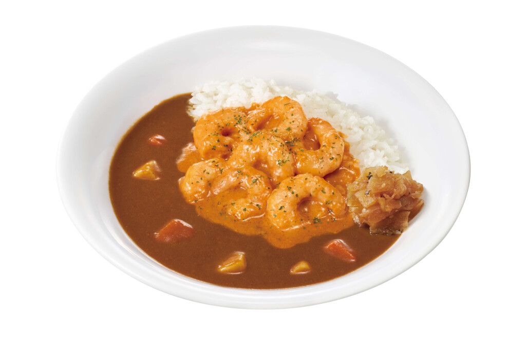すき家の『ぷりぷりエビのビスクソースカレー』